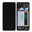 Pantalla Samsung Galaxy A13 4G A135 completa con marco Negra