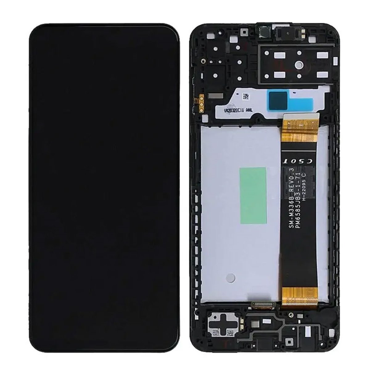 Pantalla Samsung Galaxy A13 4G A135 completa con marco Negra