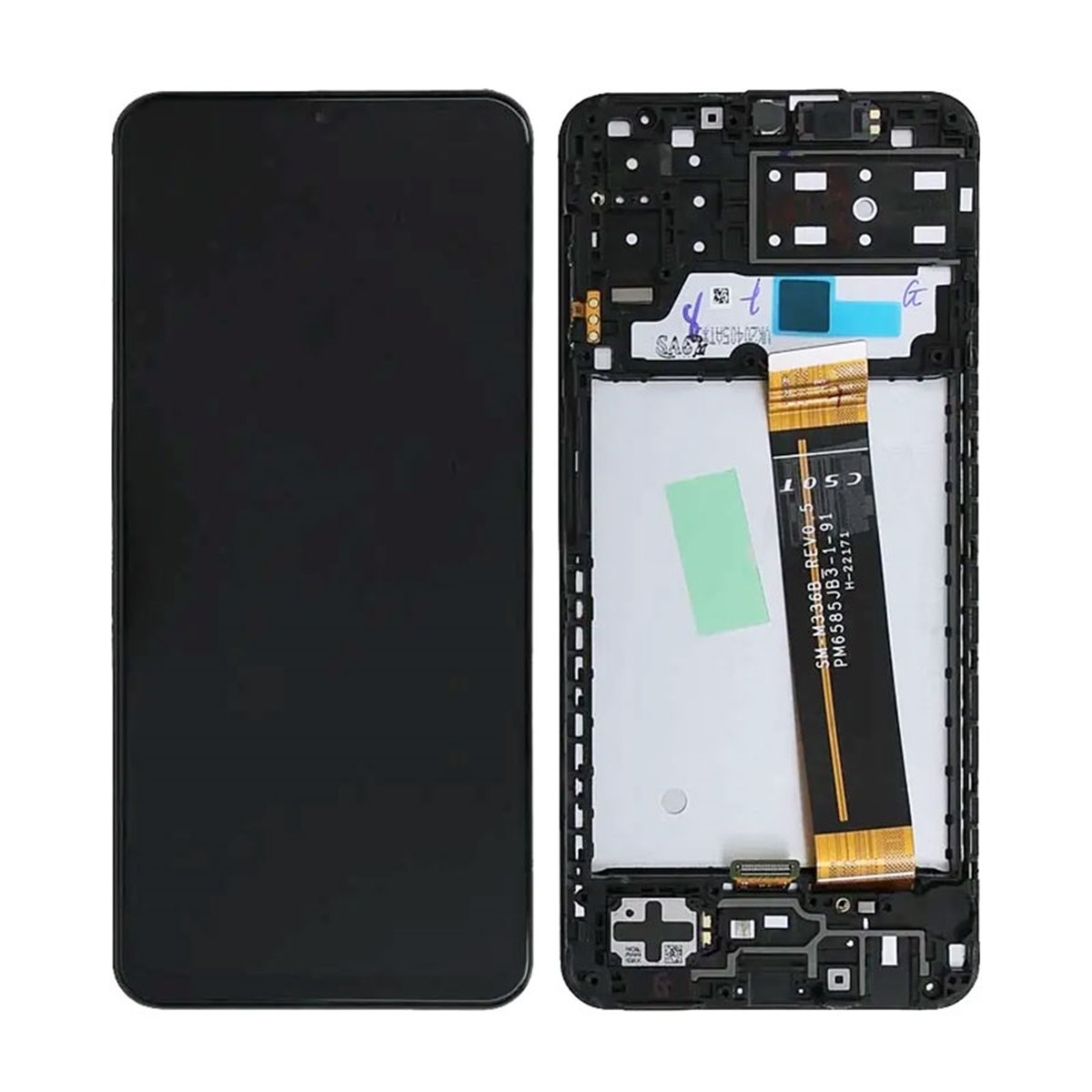 Pantalla Samsung Galaxy A13 4G A137 completa con marco Negra