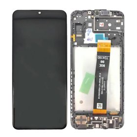 Pantalla Samsung Galaxy A13 5G A136 completa con marco Negra