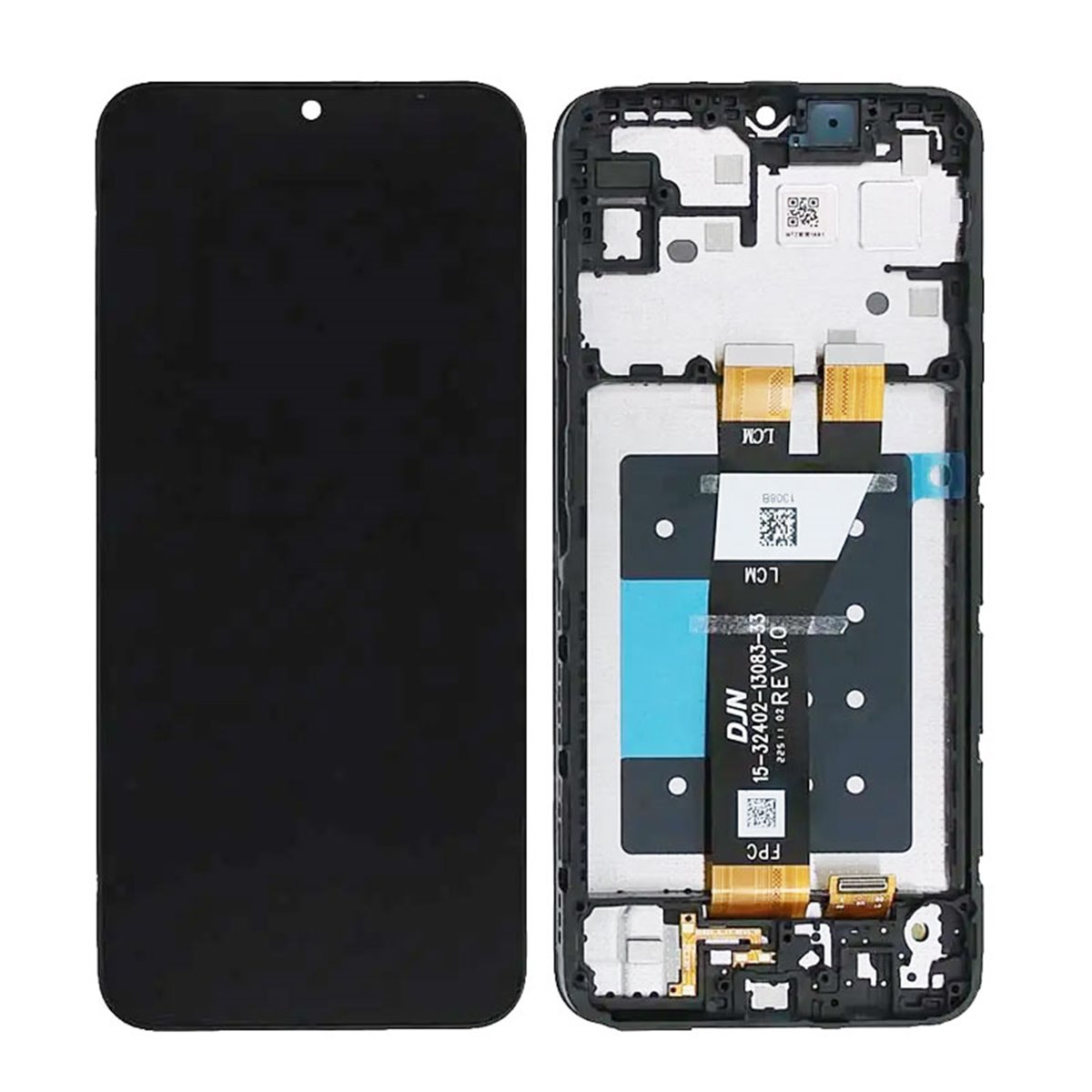 Pantalla Samsung Galaxy A14 5G A146P completa con marco Negra