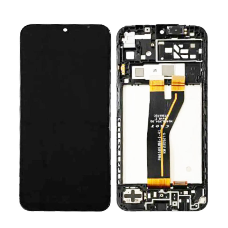 Pantalla Samsung Galaxy A14 5G A146B completa con marco Negra