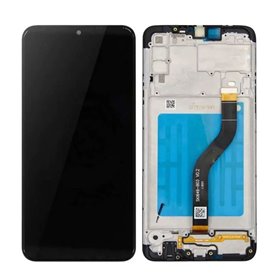Pantalla Samsung Galaxy A20s A207F completa con marco Negra