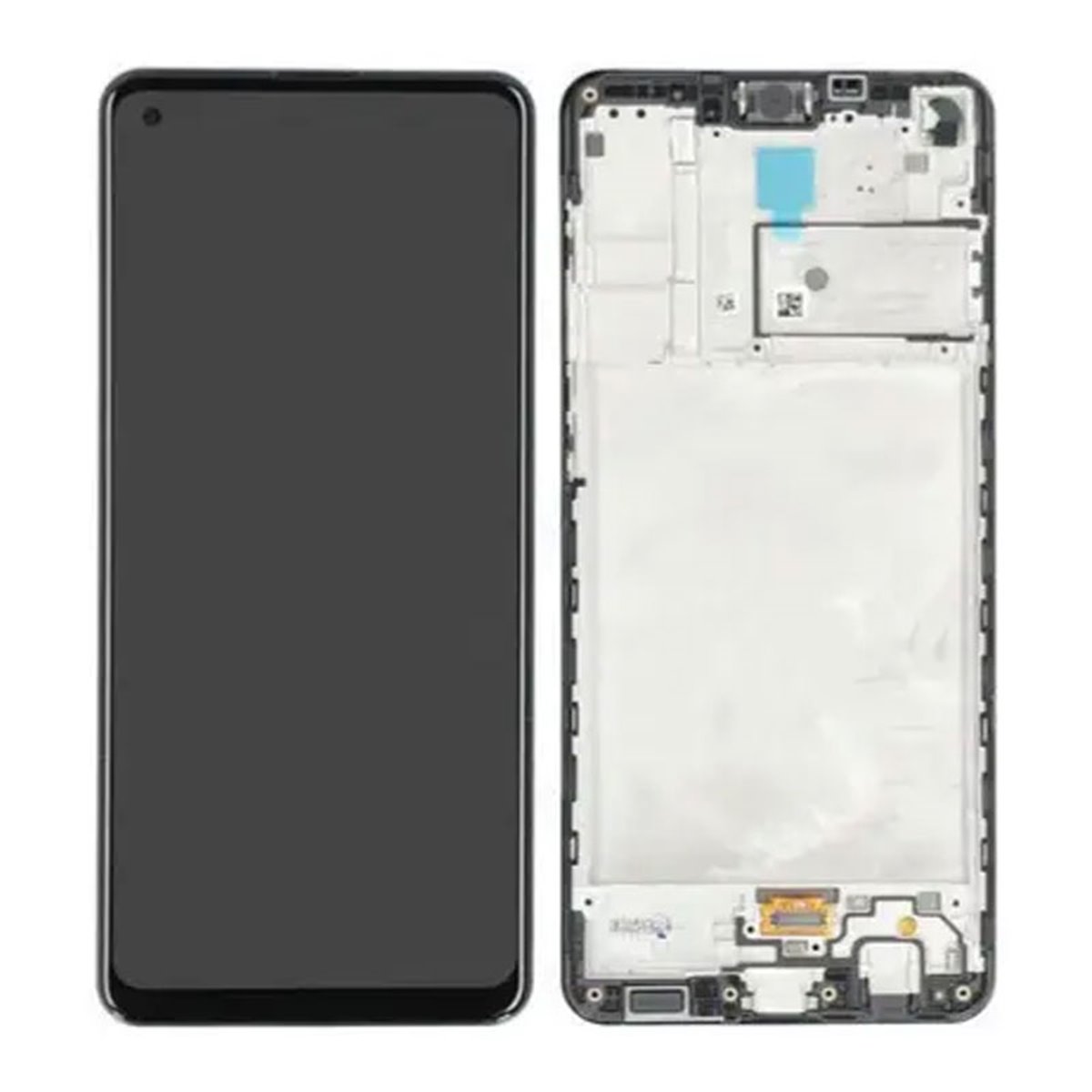 Pantalla Samsung Galaxy A21s A217 completa con marco Negra