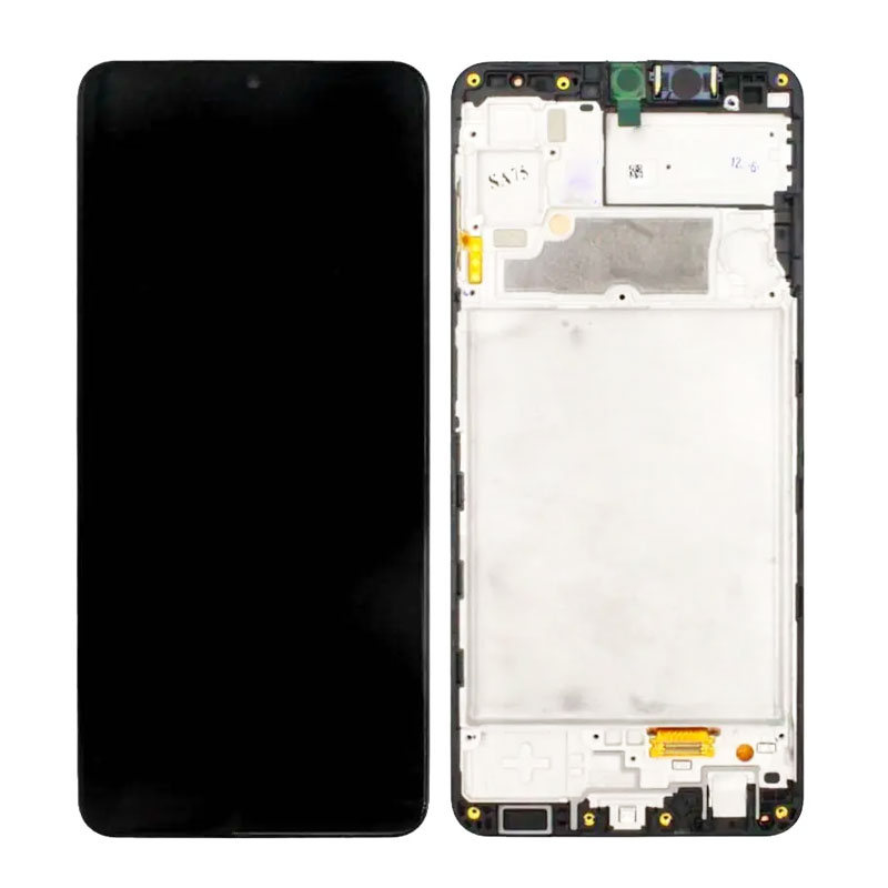 Pantalla Samsung Galaxy A22 4G A225F completa con marco Negra
