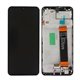 Pantalla Samsung Galaxy A23 4G A235 completa con marco Negra
