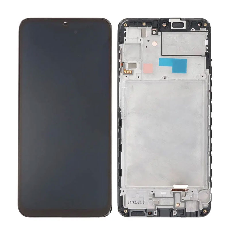 Pantalla Samsung Galaxy A24 4G A245 completa con marco Negra