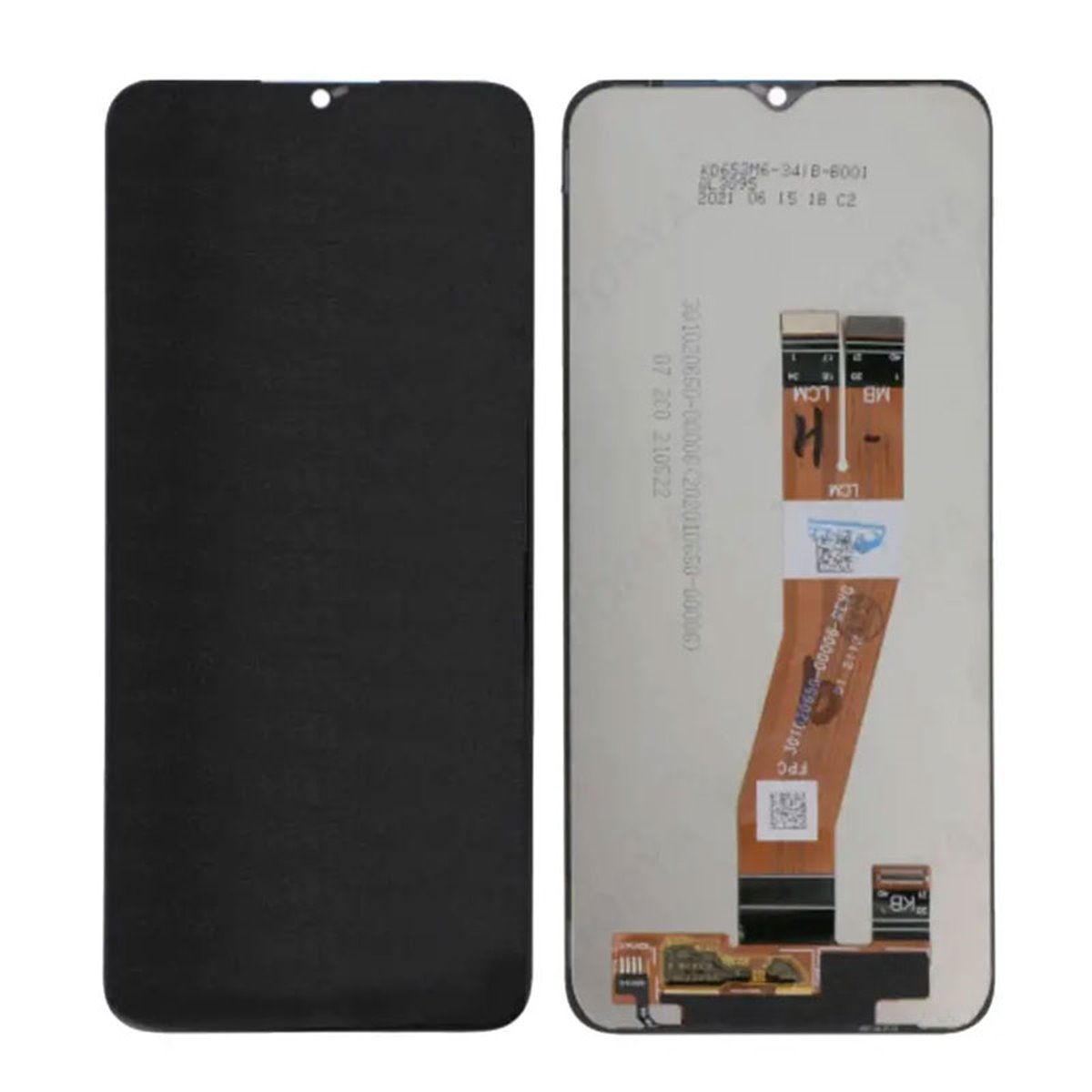 Pantalla Samsung Galaxy A02s A025 completa LCD + tactil Negra