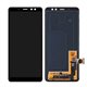 Pantalla Samsung Galaxy A8 2018 A530 completa LCD + tactil Negra
