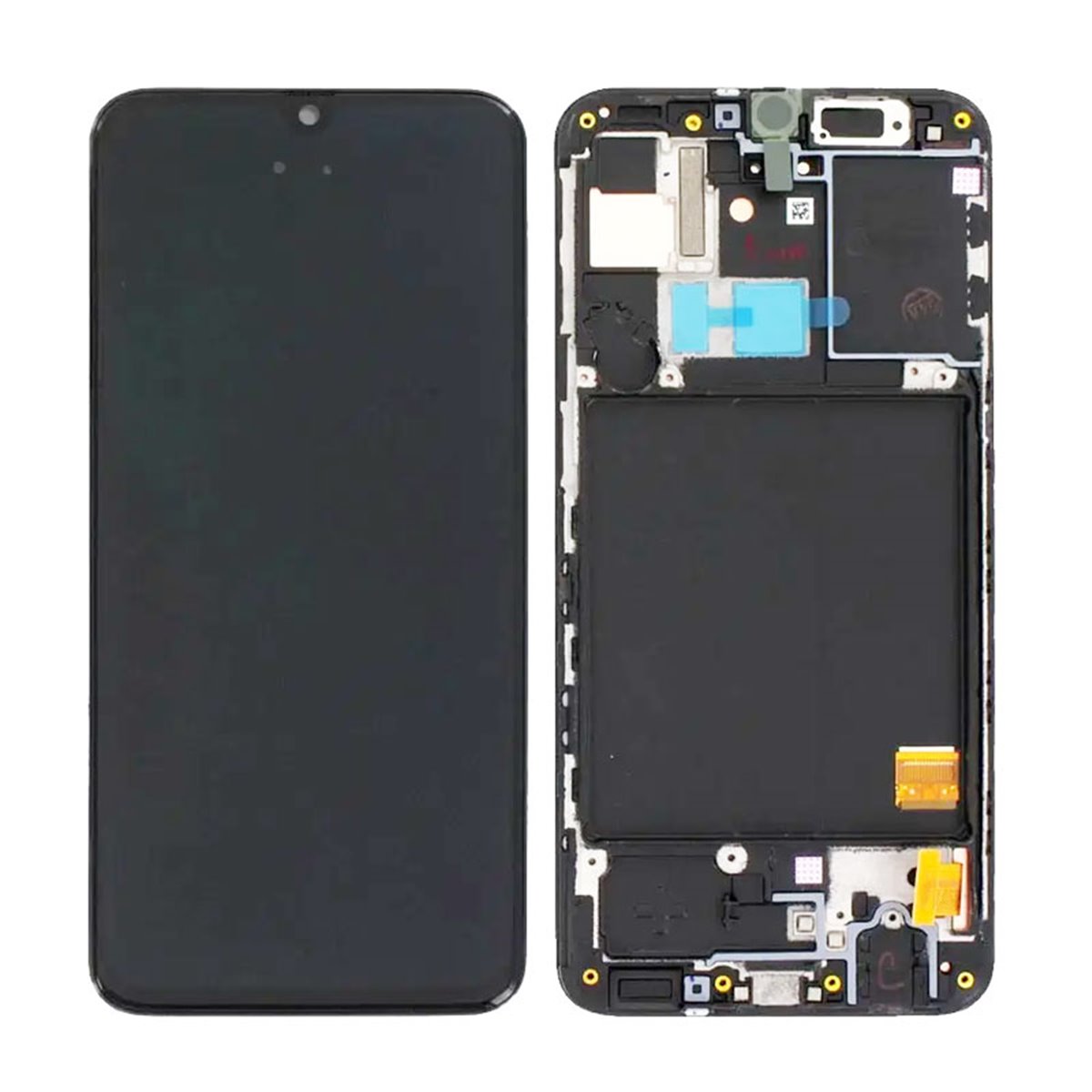 Pantalla Samsung Galaxy A40 A405 completa con marco Negra