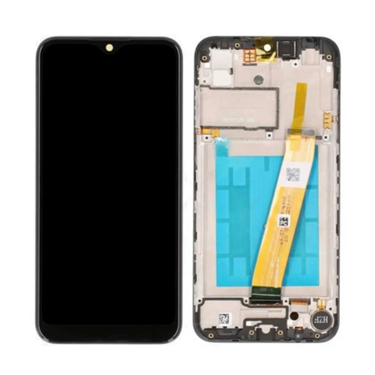 Pantalla Samsung Galaxy A01 A015F completa con marco Negra