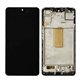 Pantalla Samsung Galaxy M54 5G M546 OLED negra con marco