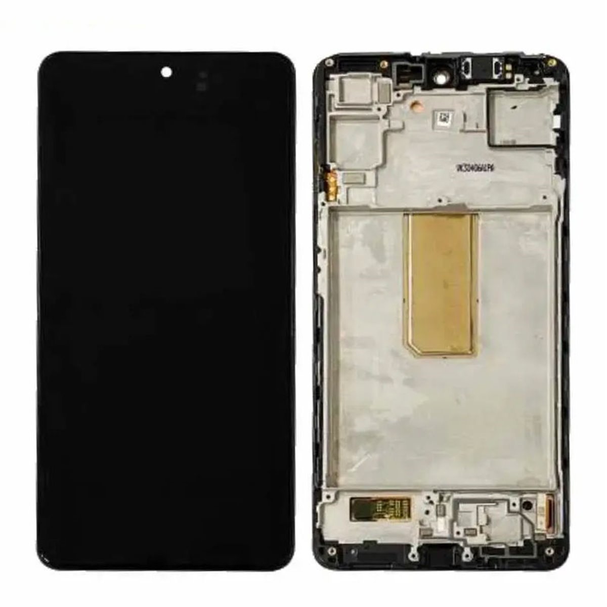 Pantalla Samsung Galaxy M54 5G M546 OLED negra con marco