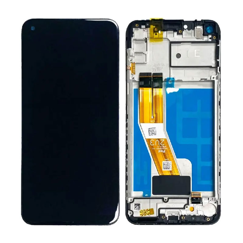 Pantalla Samsung Galaxy M11 5G M115 completa Negra con marco