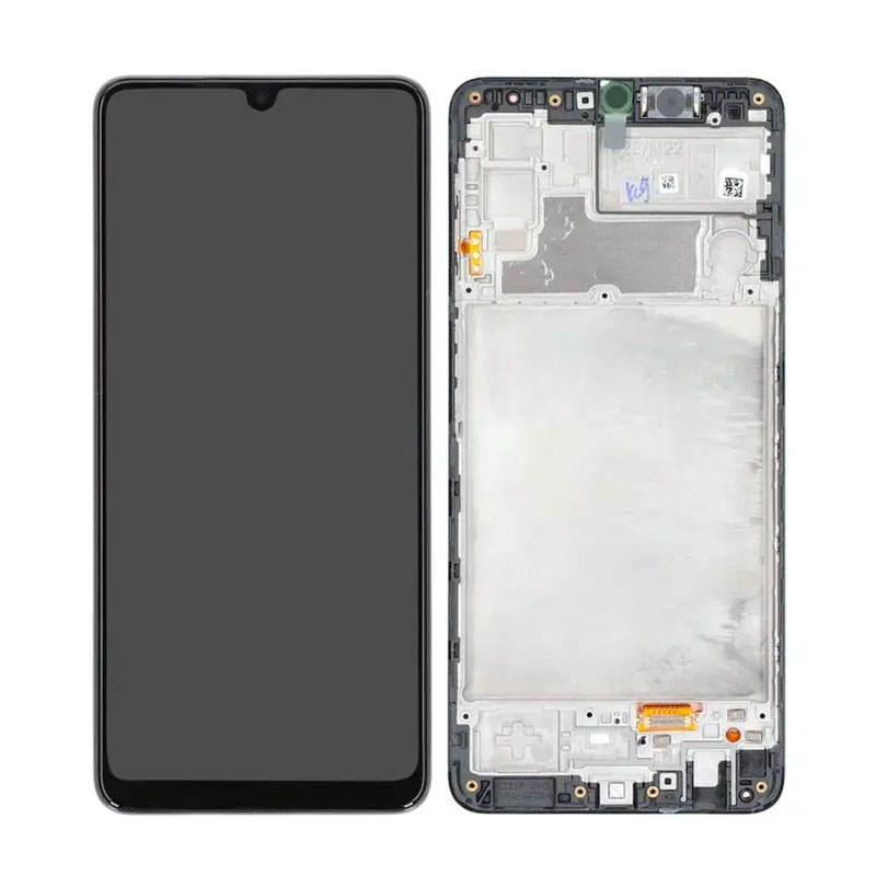 Pantalla Samsung Galaxy M22 M225F completa negra con marco 