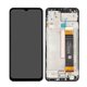 Pantalla Samsung Galaxy M23 M236 completa negra con marco