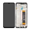 Pantalla Samsung Galaxy M23 M236 completa negra con marco