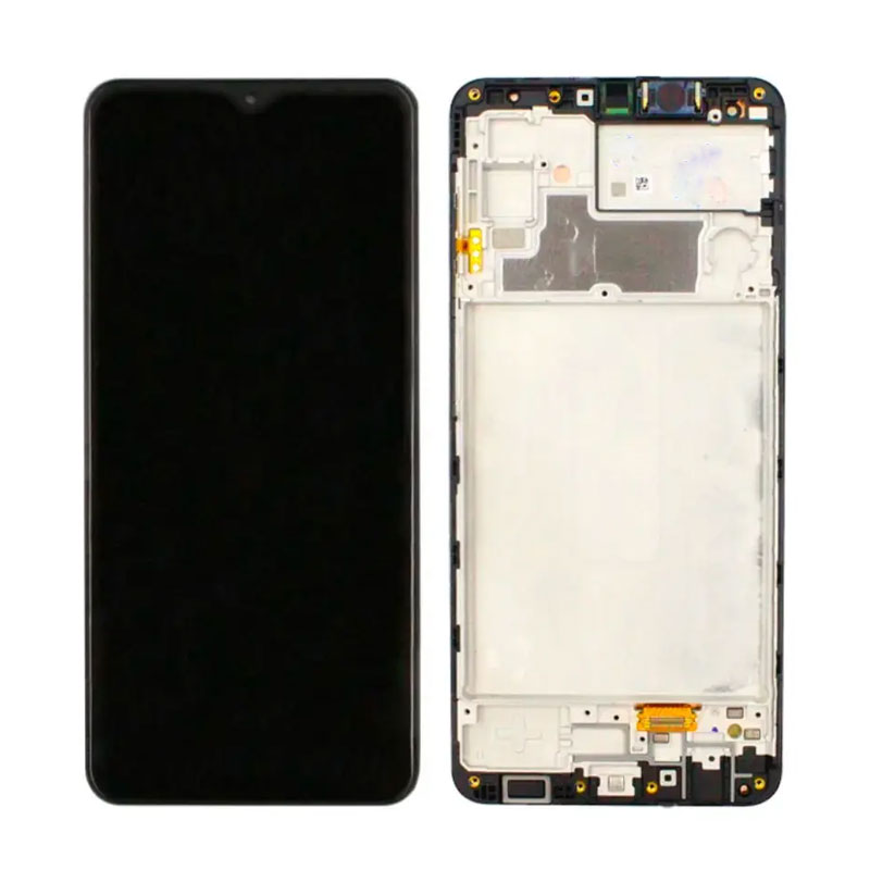 Pantalla Samsung Galaxy M32 M325F completa negra con marco 