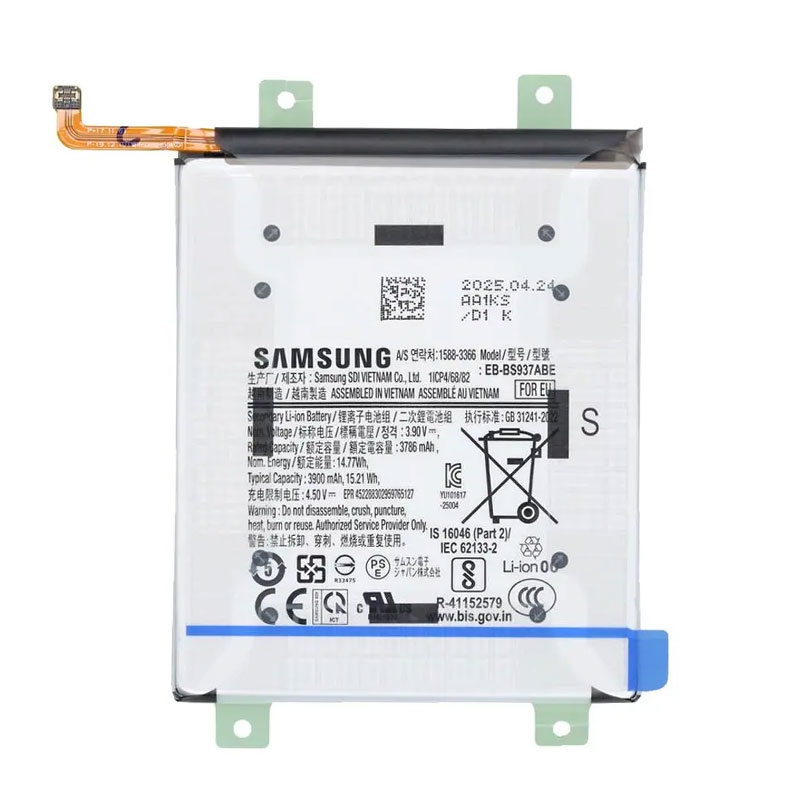 Bateria original EB-BS937ABE Samsung Galaxy S25 Edge S937 Service Pack 