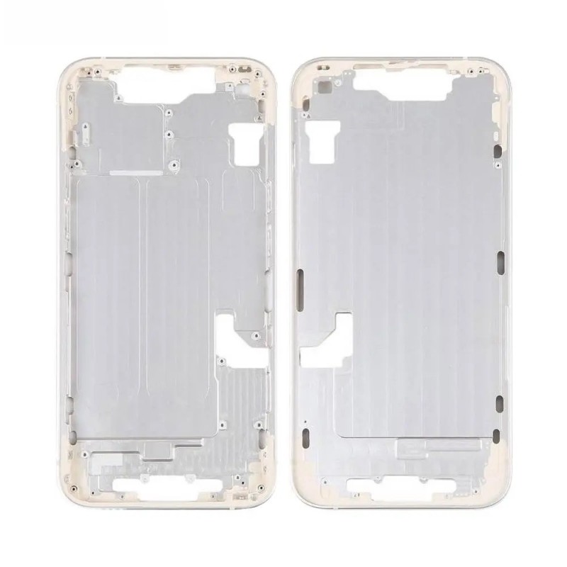 Chasis iPhone 14 con tapa trasera (sin componentes) Blanco