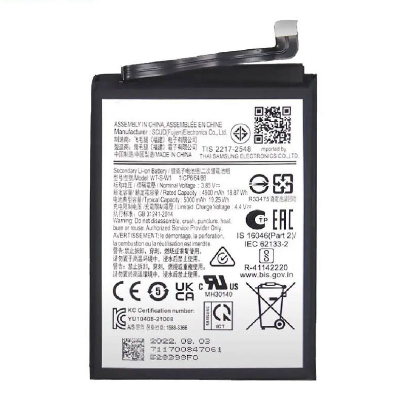 Bateria original WT-S-W1 Samsung Galaxy A04 A045 Service Pack 
