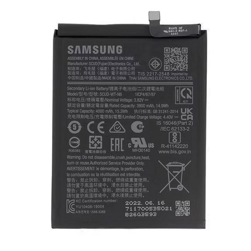 Bateria original SCUD-WT-N6 Samsung Galaxy A10S A107/ Galaxy A20S A207 Service Pack