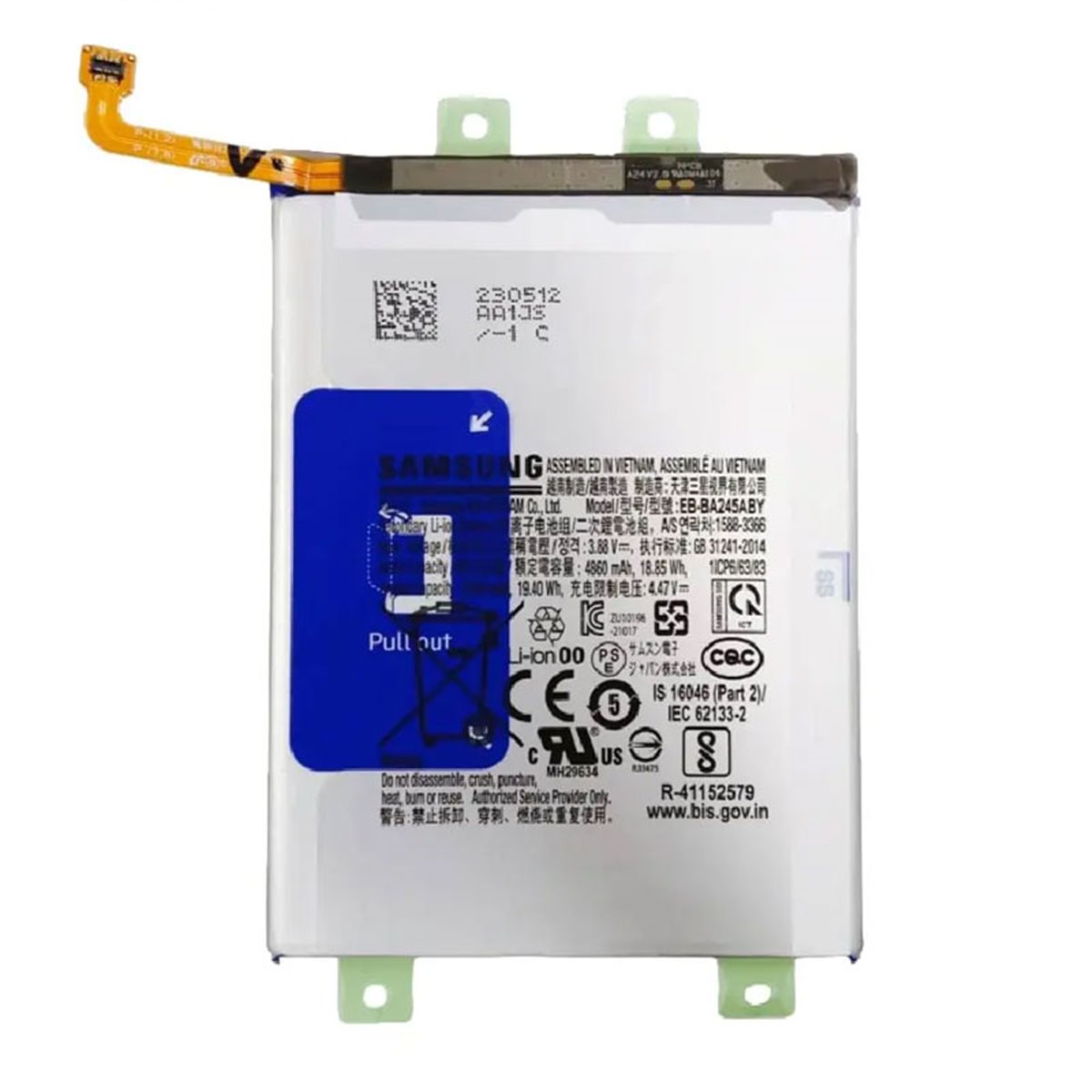 Bateria original EB-BA245ABY Samsung Galaxy A24 4G A245 Service Pack 