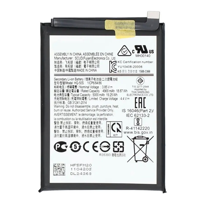 Bateria Samsung Galaxy A02s A025/ Galaxy A02s A025G/ Galaxy A03s A037/ Galaxy A03 A035G  