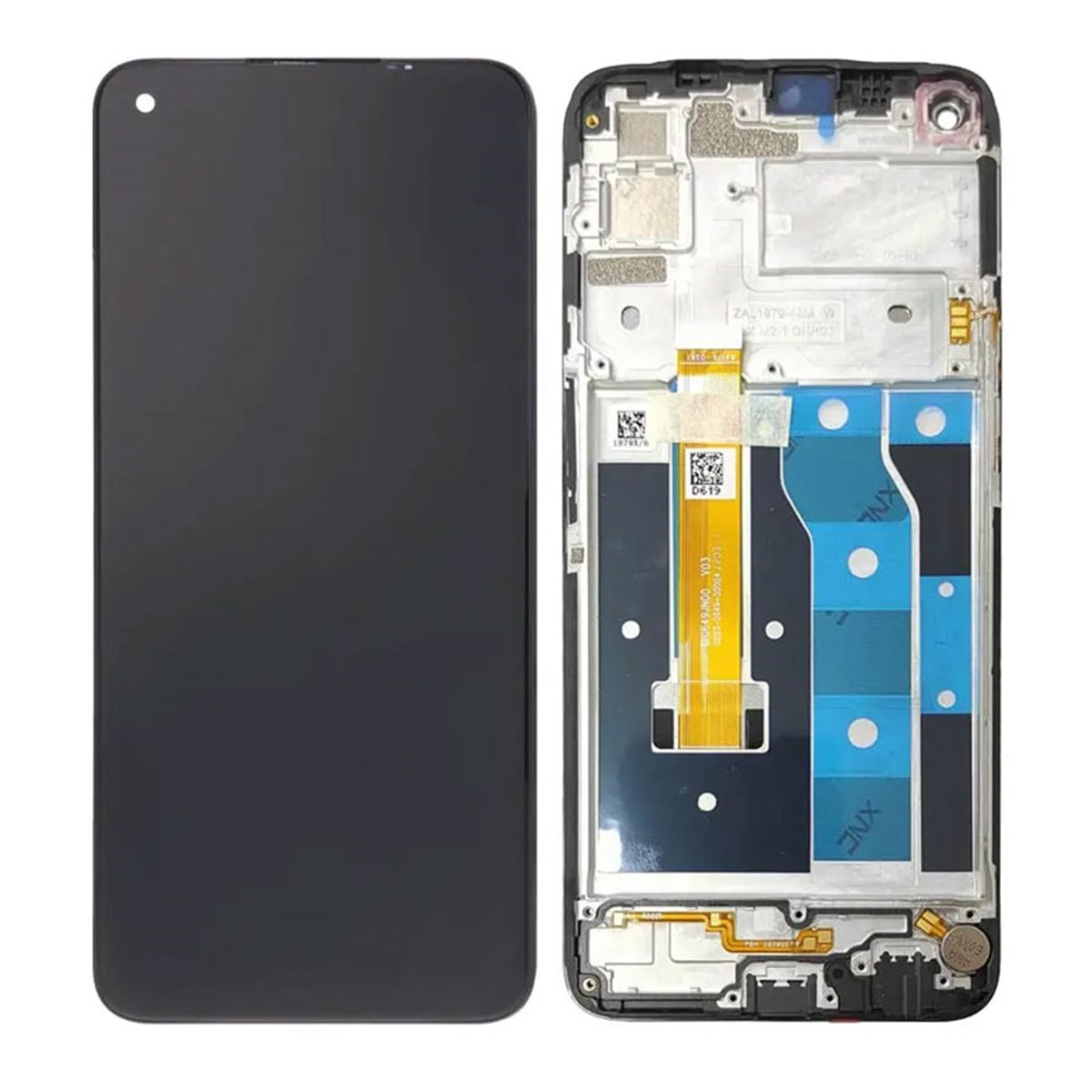 Pantalla original Realme 6s (RMX2002) Service Pack Negra