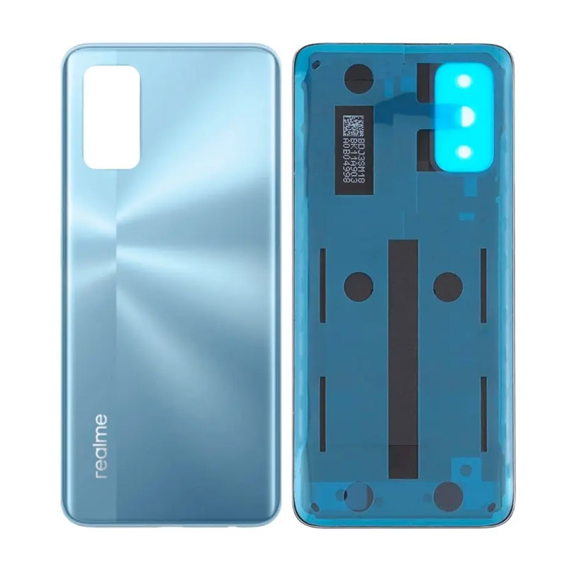Tapa trasera original Realme 7 Pro (RMX2170) Plata Espejo
