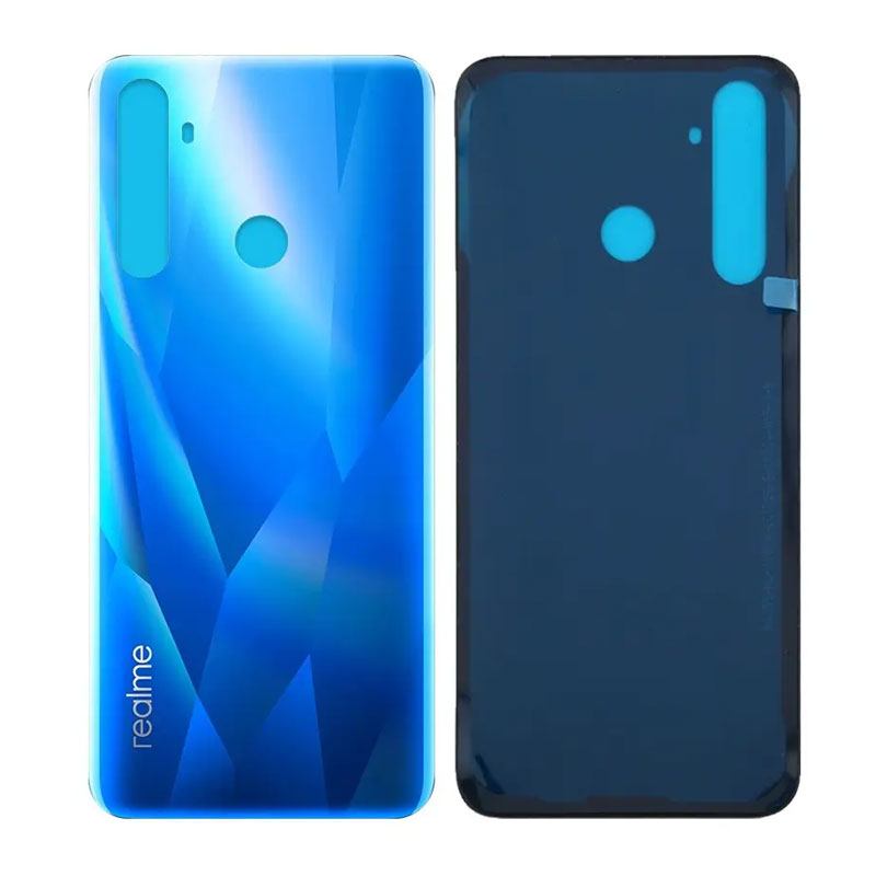 Tapa trasera Realme 5 (RMX1911) Azul Cristal