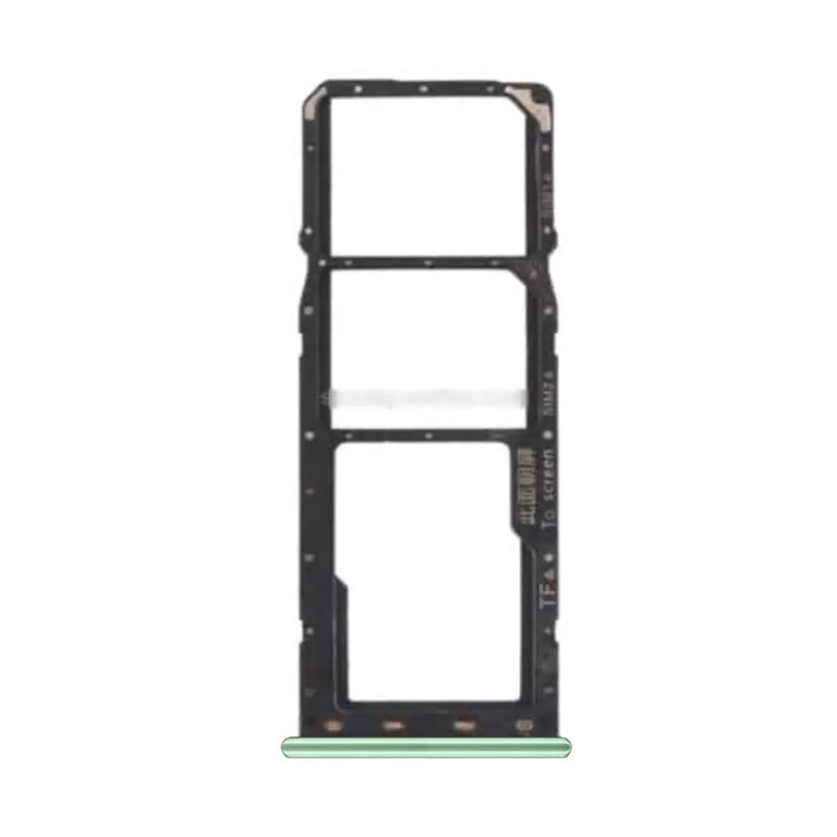 Bandeja Dual SIM Micro SD Realme 6i (RMX2040) Verde