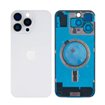 Tapa trasera iPhone 16 Pro Max (con lente) Blanco Titanio