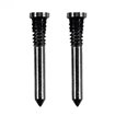 Set tornillos Tapa trasera iPhone 16/ Plus/ Pro/ Pro Max (2) Negro Titanio
