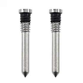 Set tornillos Tapa trasera iPhone 16/ Plus/ Pro/ Pro Max (2) Plata Titanio
