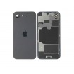 Tapa trasera Con Marco iPhone 16e (A3212, A3409, A3410, A3408) (facil instalacion) Negra