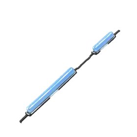 Set botones laterales Samsung Galaxy A32 4G SM-A325 Azul