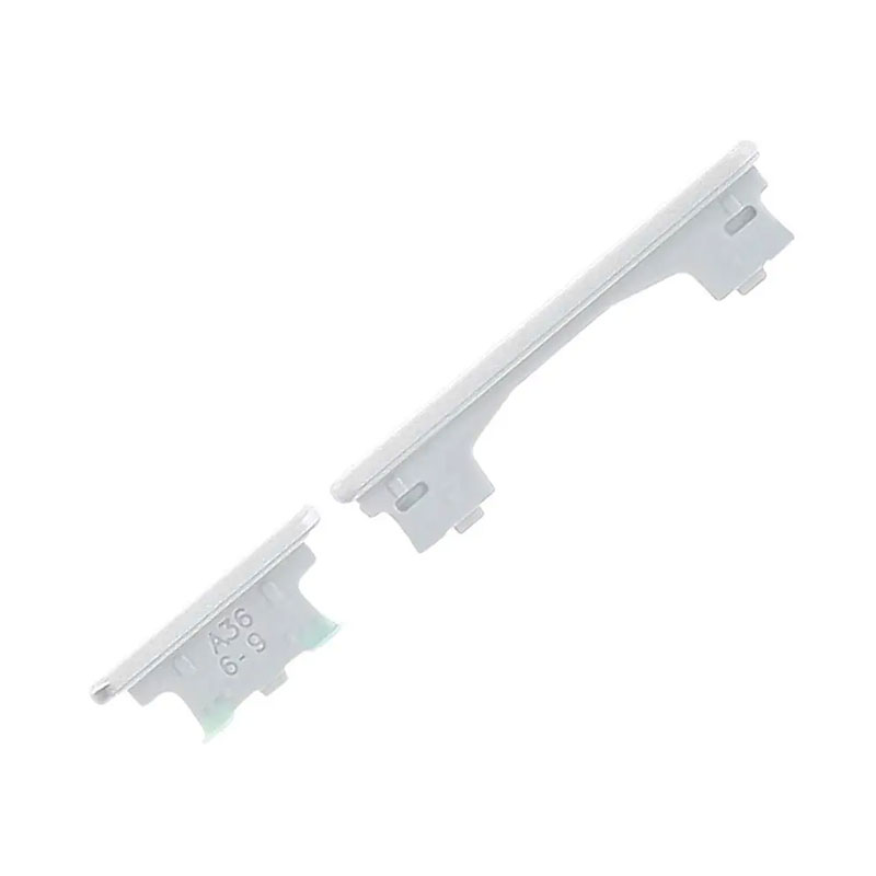 Set botones laterales Samsung Galaxy A36 5G A366 Blanco