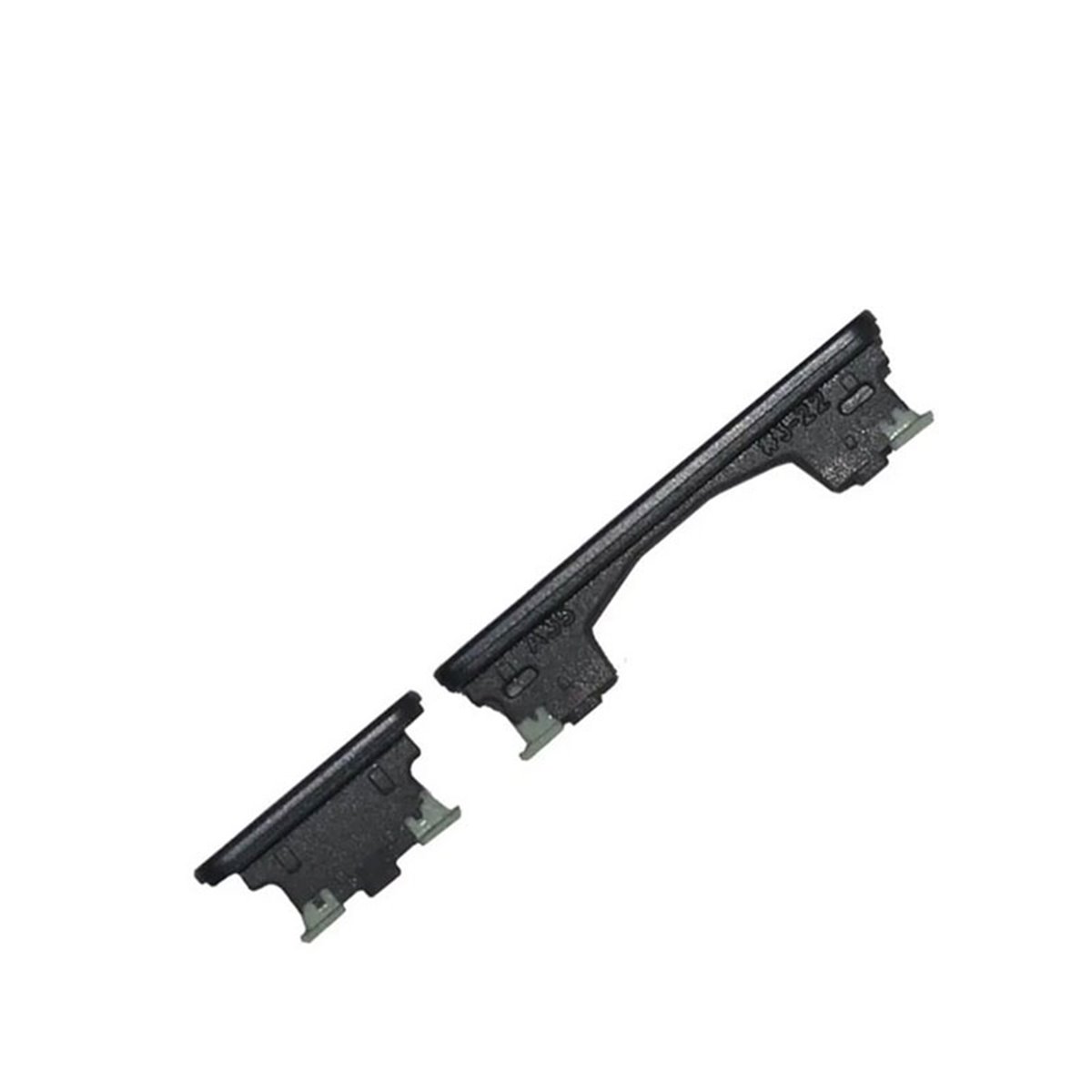 Set botones laterales Samsung Galaxy A36 5G A366 Negro