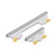 Set botones laterales Samsung Galaxy A53 5G A536 Blanco