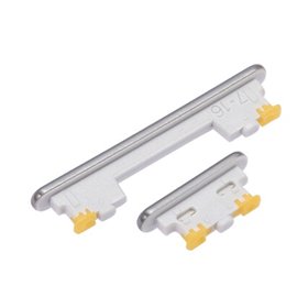 Set botones laterales Samsung Galaxy A53 5G A536 Blanco