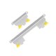 Set botones laterales Samsung Galaxy A54 5G A546 Blanco