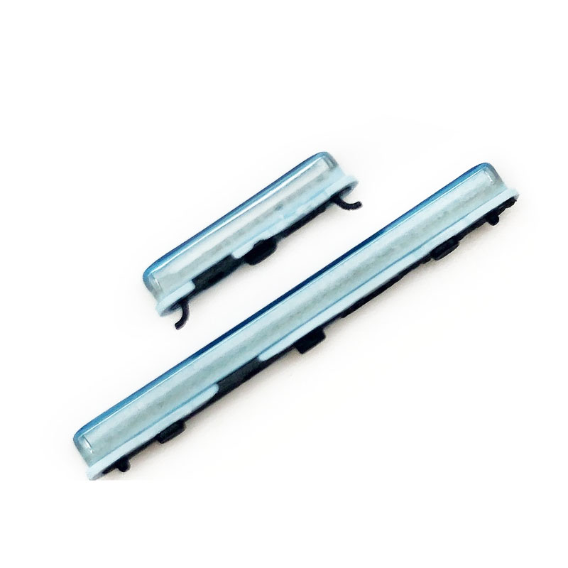 Set botones laterales Samsung Galaxy A71 A715 Azul