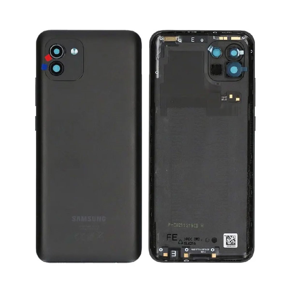 Tapa trasera original Samsung Galaxy A03 A035F Negra