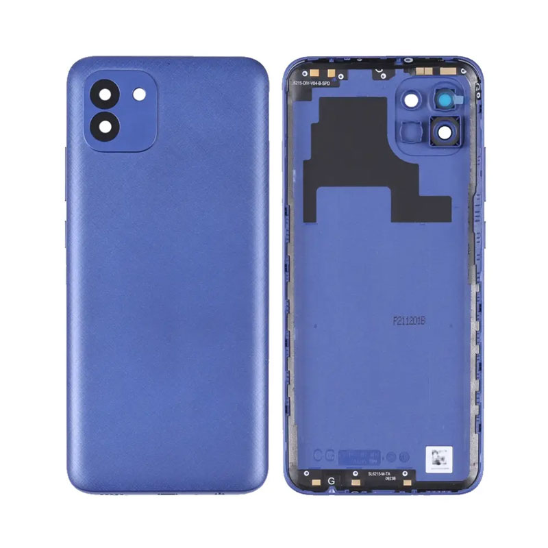 Tapa trasera original Samsung Galaxy A03 A035F Azul