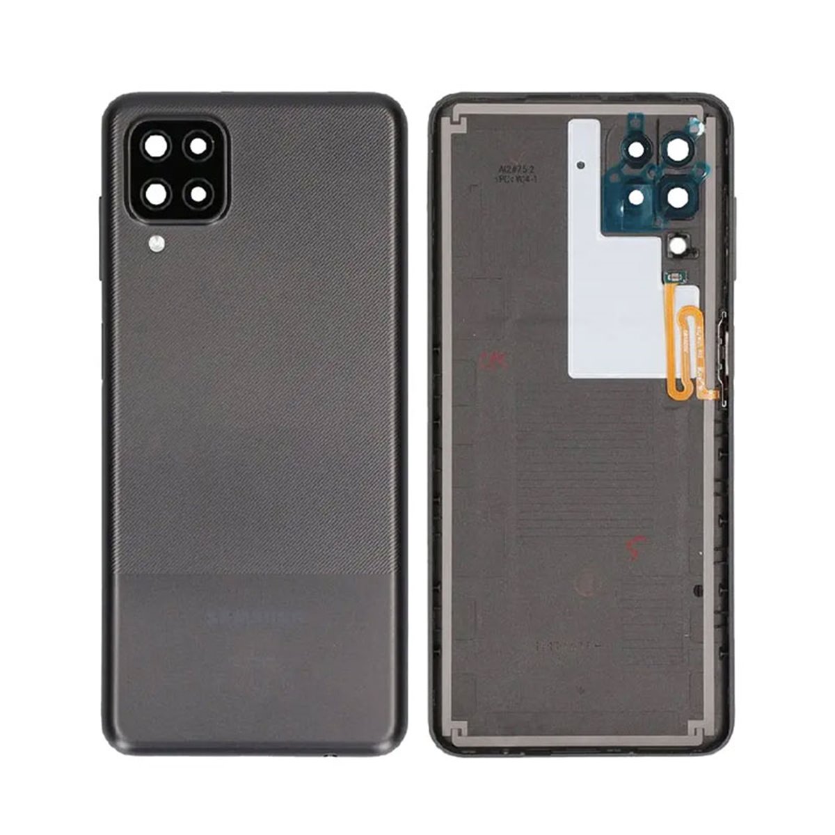 Tapa trasera original Samsung Galaxy A12 Nacho A127f Negra
