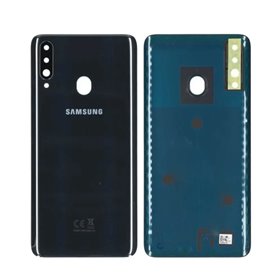 Tapa trasera original Samsung Galaxy A20s A207 Negra