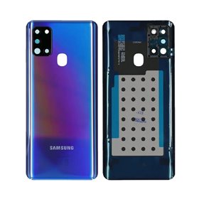 Tapa trasera original Samsung Galaxy A21s A217 Azul Prisma