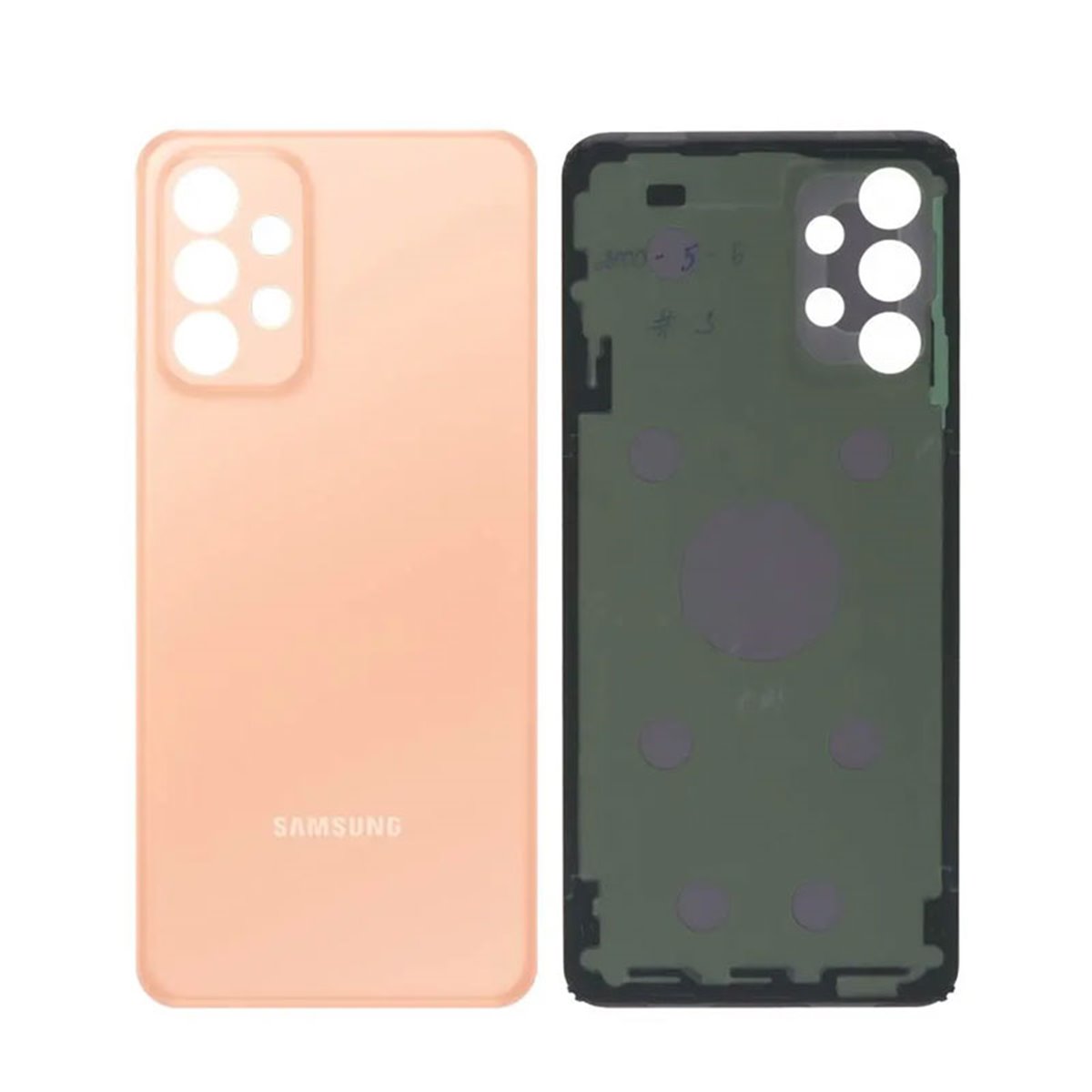 Tapa trasera original Samsung Galaxy A23 5G A236 Naranja