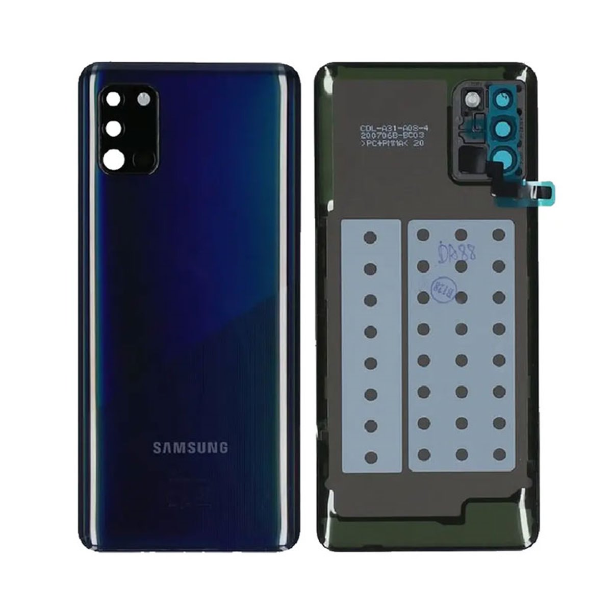Tapa trasera original Samsung Galaxy A31 A315 Negra